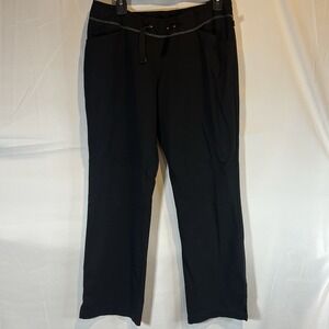 Urbane Ultimate 9318 Black Green Nurse Scrub Pants Rayon Blend Workwear PSM 3